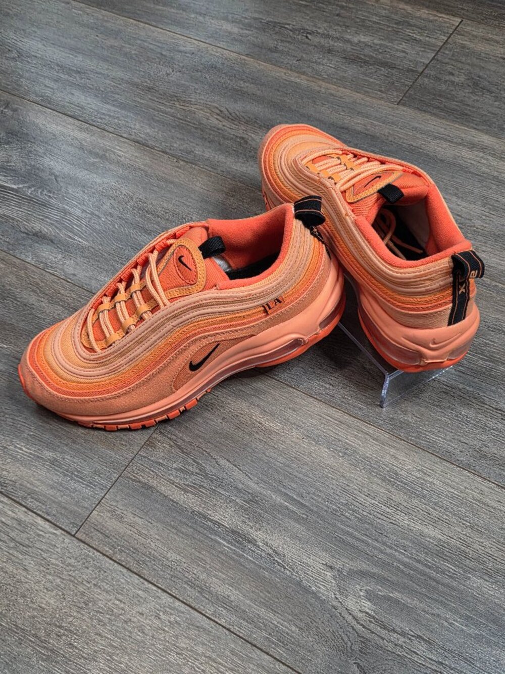 Nike Air Max 97 City Special LA Youth Sz 6Y Women's 7.5 Orange/Black DH0148-800